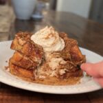 Pumpkin Cheesecake Stuffed French Toast