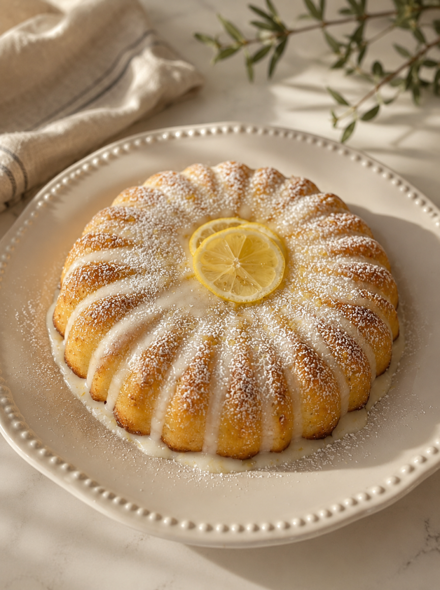 Limoncello Ricotta Cake